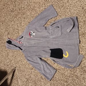 Nautica Kid's Pirate Robe Grey